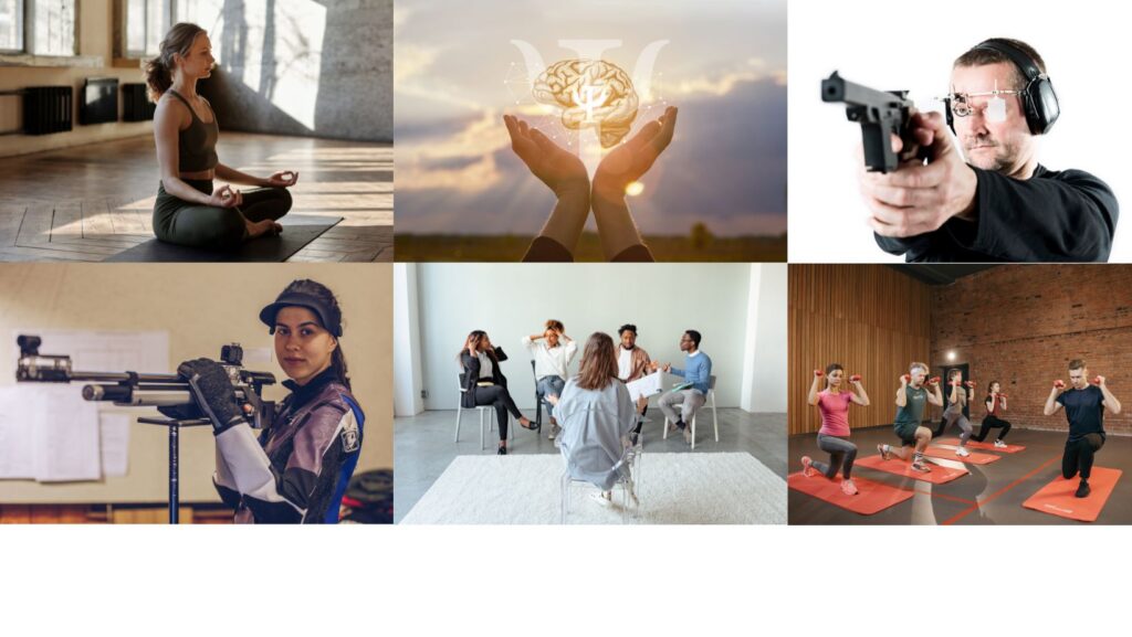 HOLISTIC EXPERIENCE, fitness session, psychology sessions, soul shot firing range, shooters, recreational activities, fitness instructors